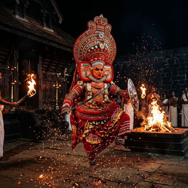 Theyyam Dance